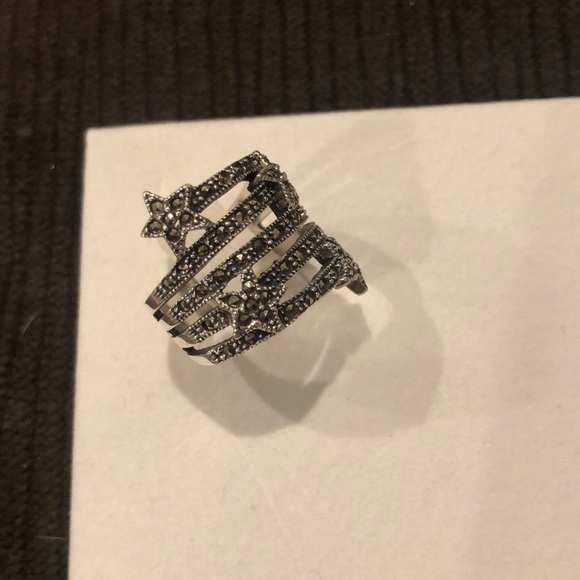 Variety of Marcasite Rings - Size 7 - Picture 2 of 6